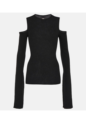 Rick Owens Cutout virgin wool top