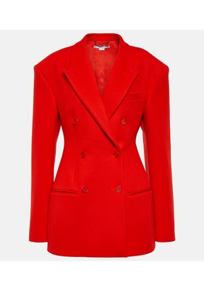 Stella McCartney Double-breasted wool blazer