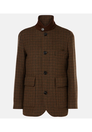 Loro Piana Roadster wool, cashmere, and mohair jacket