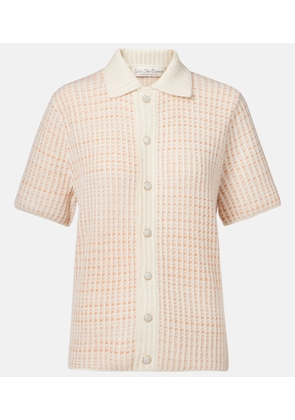 God's True Cashmere Noble ribbed-knit cashmere shirt