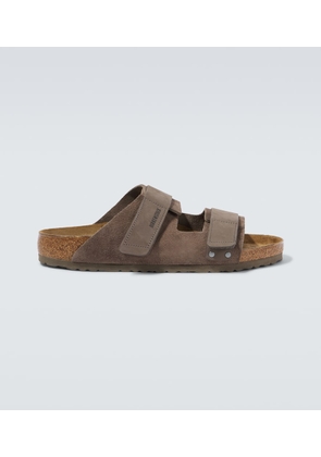 Birkenstock Uji suede and leather sandals
