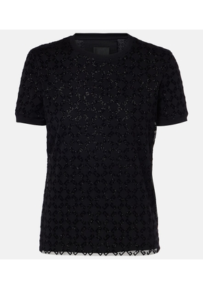 Givenchy Layered cotton T-shirt
