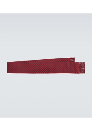 Valentino Garavani Polka-dot silk scarf