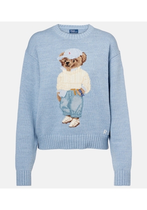 Polo Ralph Lauren Polo Bear intarsia cotton sweater