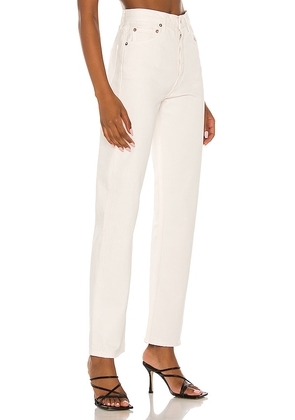 AGOLDE 90s Pinch Waist Jeans in White. Size 33. Also in 34.