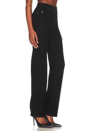 Dr. Denim Moxy Straight Jeans in Black. Size M. Also in S, XL, XS.