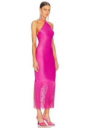 Camila Coelho Payton Maxi Dress in Pink. Size M. Also in L, S, XL.