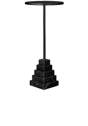 AYTM Solum Side Table in Black.