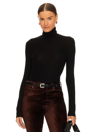 AGOLDE Pascale Turtleneck in Black. Size L. Also in XL.