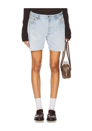 aligrace Vintage Maternity Baggy Short in Blue. Size S. Also in XS.