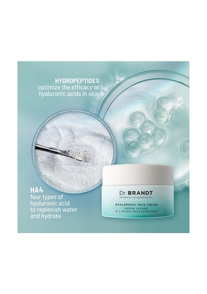 dr. brandt skincare Needles No More Hyaluronic Face Cream in Beauty: NA.