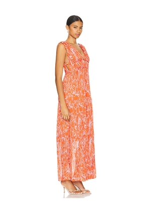 ASTR the Label Pescadero Dress in Burnt Orange. Size M. Also in S, XS.