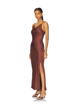 ASTR the Label Glynis Dress in Burgundy. Size L. Also in M, S, XS.