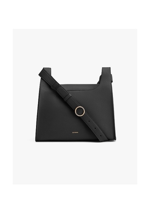 Cuyana Double Loop Bag in Black.