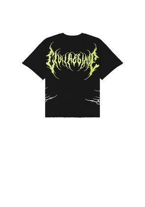 Civil Regime One Step Closer Dungeon Tee in Black. Size L. Also in S.