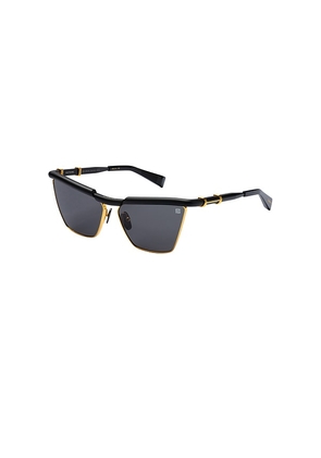 BALMAIN Victoire Sunglasses in Black.