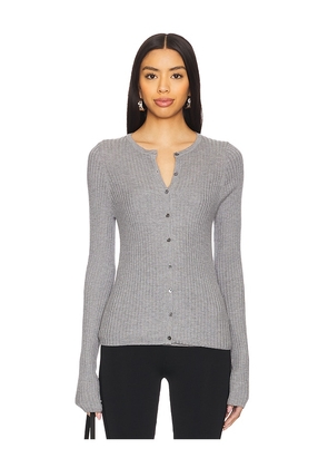 CLYQUE Marianna Cardigan in Grey. Size L. Also in M, XL, XS.