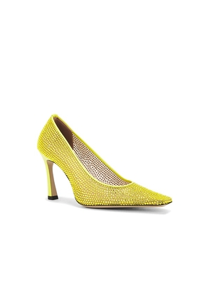 THE ATTICO Juno 95m Pump in Yellow. Size 36. Also in 37, 39, 41.