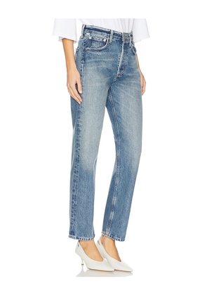 Citizens of Humanity Blaine High Rise Straight Jeans in Blue. Size 24. Also in 23, 25, 27, 28, 30, 31, 32, 33, 34.