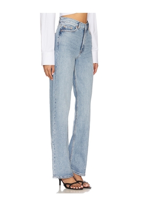 Dr. Denim Echo Straight Jeans in Blue. Size 24. Also in 25, 28.