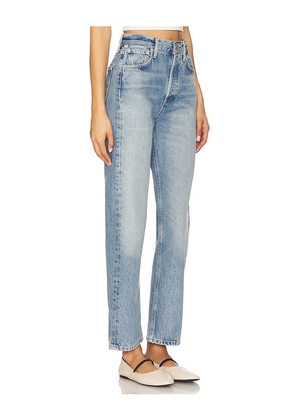 Citizens of Humanity Blaine High Rise Straight Jeans in Blue. Size 23. Also in 24, 25, 27, 28, 29, 30, 31, 32, 33, 34.