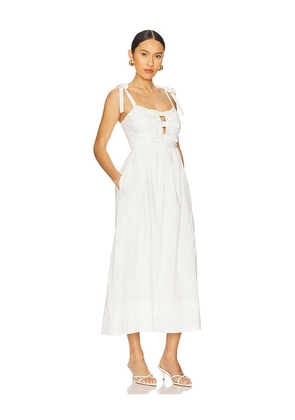 ASTR the Label Helia Dress in White. Size L. Also in M, S, XS.