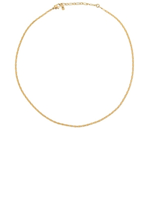 Jenny Bird Savi Choker in Metallic Gold.