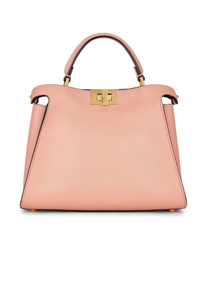 FWRD Renew Fendi Peekaboo Handbag in Pink.