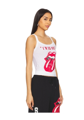 Aniye By Rolling Tank Top in White. Size L. Also in M, S.