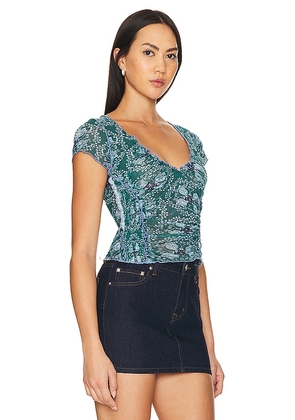 Free People Oh My Baby Tee in Multi. Size XL. Also in L, XS.