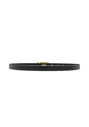 FRAME Petit Simple Art Deco Belt in Black in Black. Size L. Also in XL.