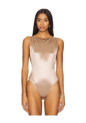 Free People x REVOLVE Raven Bodysuit in Neutral. Size M. Also in L.