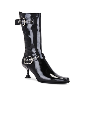 Jeffrey Campbell Cornered Boot in Black. Size 6. Also in 7.5, 8.