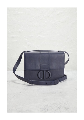 FWRD Renew Dior 30 Montaigne Shoulder Bag in Blue.