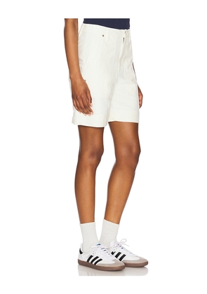 Free People x We The Free Milo Carpenter Short in Ivory. Size 0. Also in 12, 2, 4, 6, 8.
