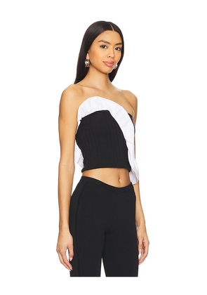 Free People x REVOLVE Jagger Knit Tube Top in Black. Size L. Also in M, XL.