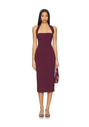 House of Harlow 1960 x REVOLVE Melody Midi Dress in Burgundy. Size M, XL.