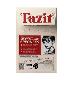 Fazit Beauty Sweetheart Speckles in Beauty: NA.