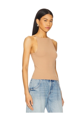 Free People x We The Free Mia Tank in Brown. Size L. Also in M, S, XL.