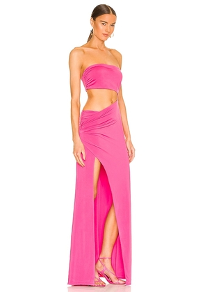 NBD Lotte Gown in Pink. Size M. Also in L, XL.