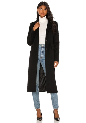 LAMARQUE Malva Coat in Black. Size L. Also in S, XL, XS.