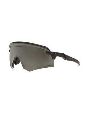 Oakley Encoder Sunglasses in Black & Grey in Black.