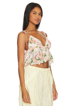 MAJORELLE Chrishelle Crop Top in Pink. Size M. Also in L, S, XL.
