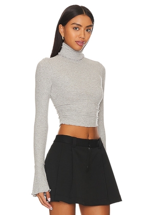 Lovers and Friends Belen Top in Grey. Size L. Also in M, XL.