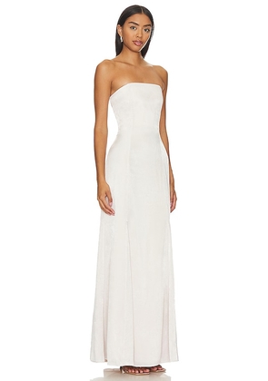 Lovers and Friends Micah Gown in Cream. Size M. Also in S, XS.
