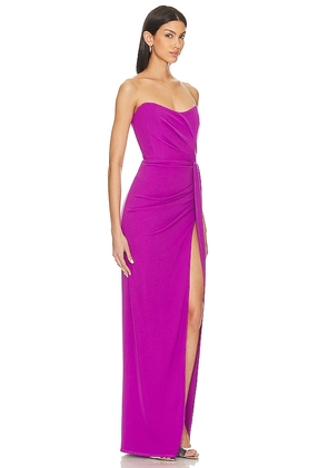 Katie May Pamela Gown in Purple. Size M. Also in S, XS.