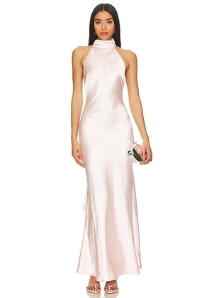 MISHA x REVOLVE Evianna Gown in Rose. Size M. Also in L, S, XL, XXL.