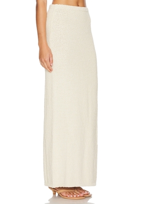 Lovers and Friends Agnese Maxi Skirt in Cream. Size L. Also in M, XL.