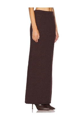 Lovers and Friends Agnese Maxi Skirt in Brown. Size L. Also in M, S, XS, XXS.