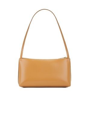 Mansur Gavriel Gaia Shoulder Bag in Tan.